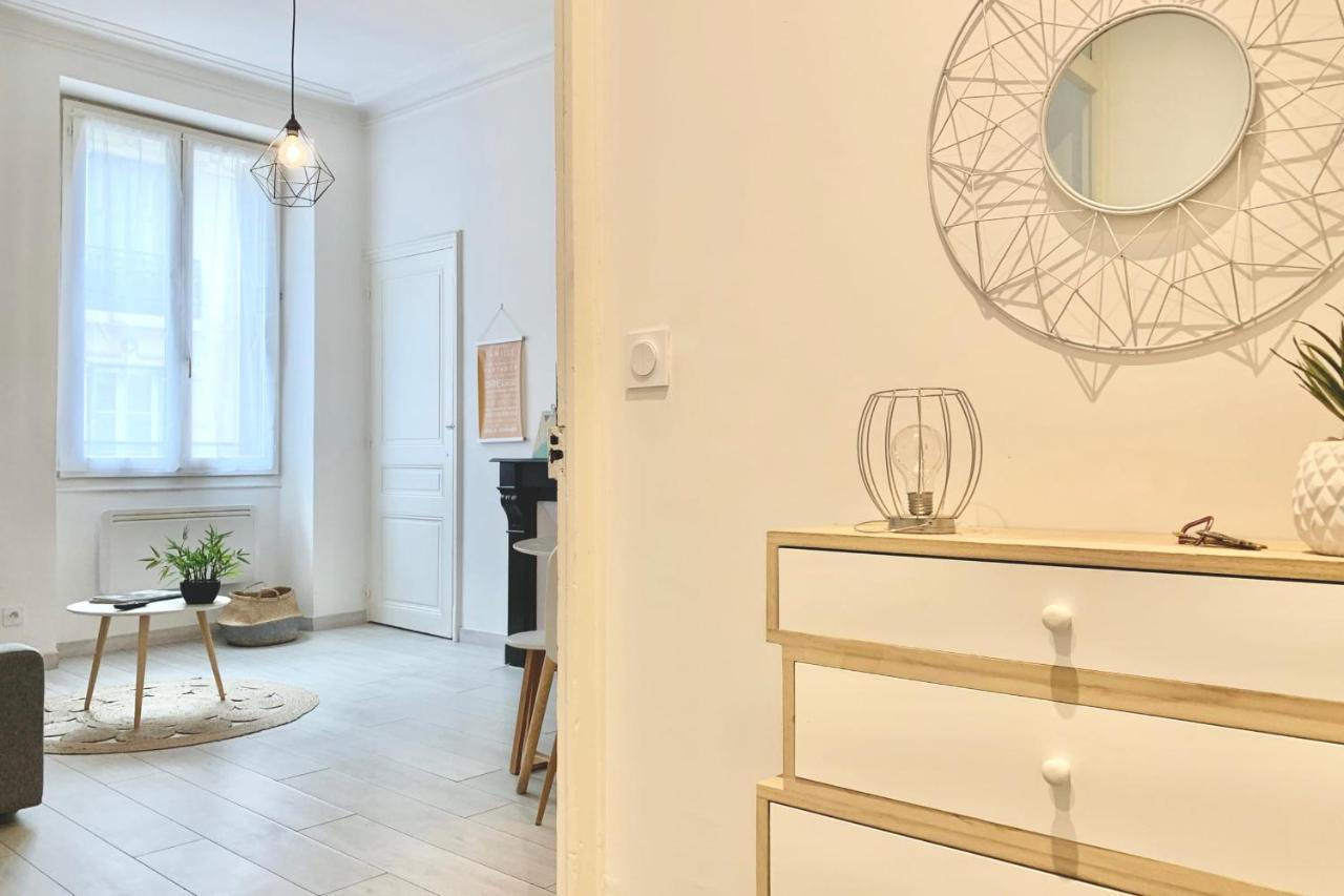 #B3 Light Pink T2 Near Jaures Estacade Luminous Apartment เกรอน็อบล์ ภายนอก รูปภาพ